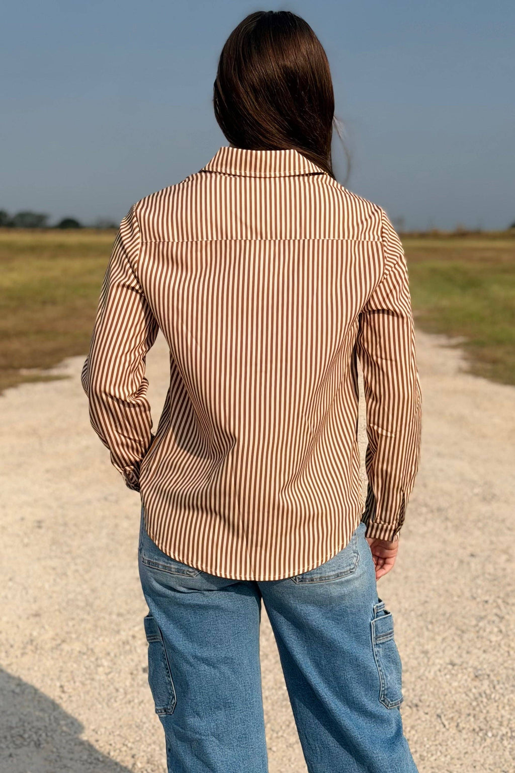 Lillie Striped Button Down
