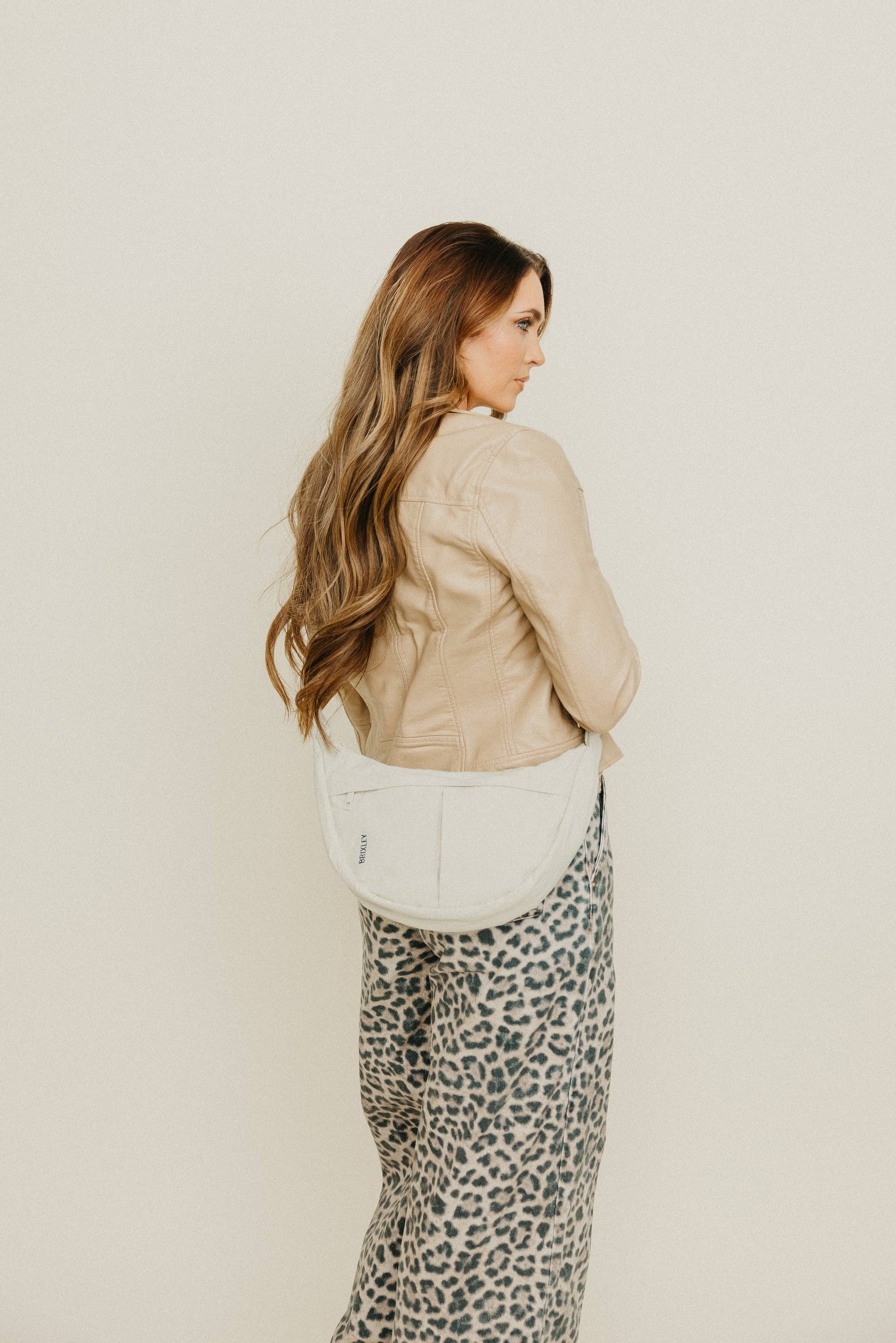 Ivory Crescent Bag