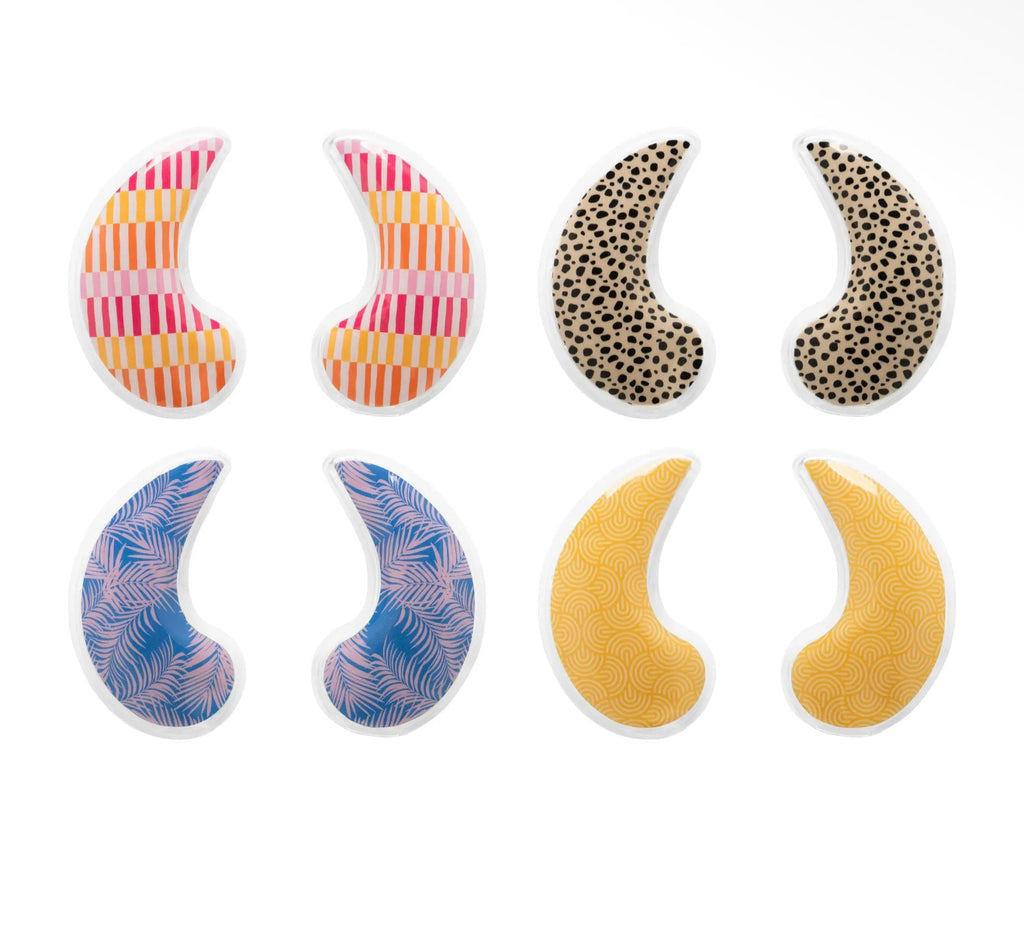 Under eye reusable gel pads