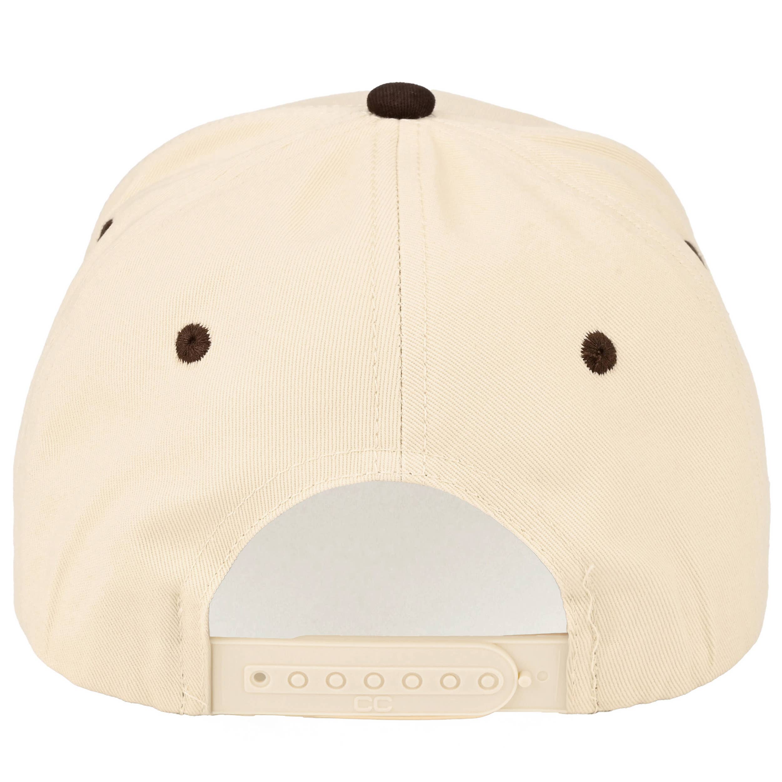 SUNDAY WORSHIP CLUB Letter on Two Tone Trucker Hat