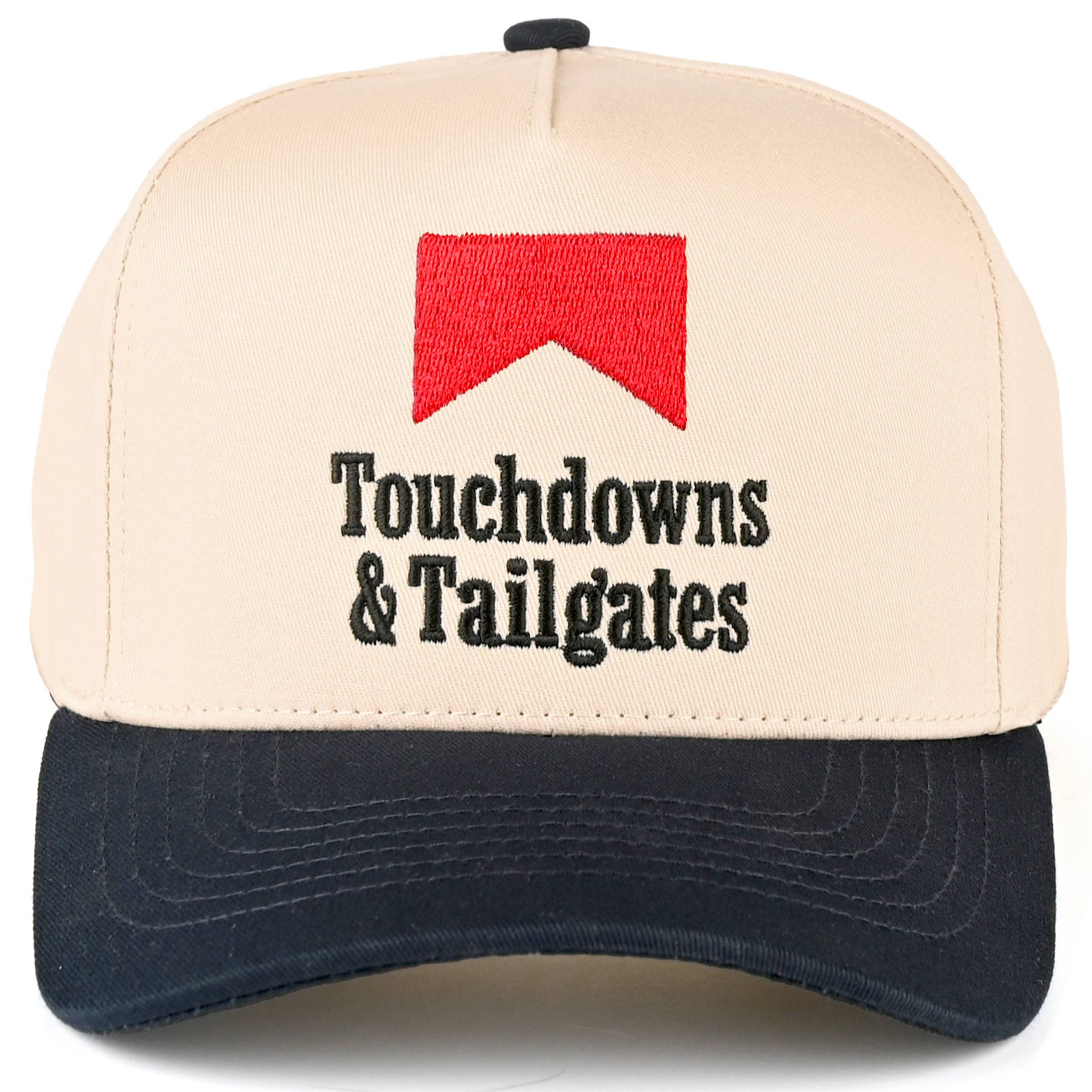 TOUCHDOWNS TAILGATES Letter Trucker Cap