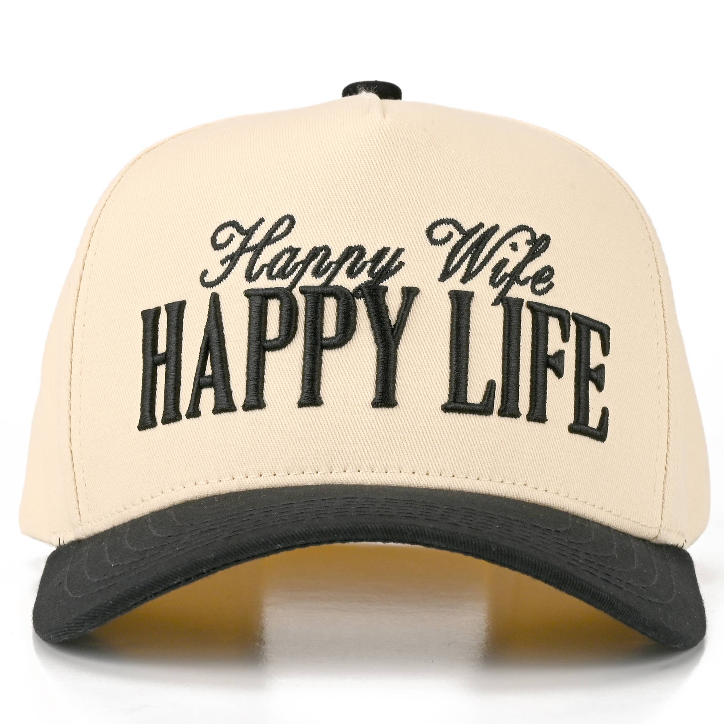 HAPPY WIFE HAPPY LIFE Trucker Hat