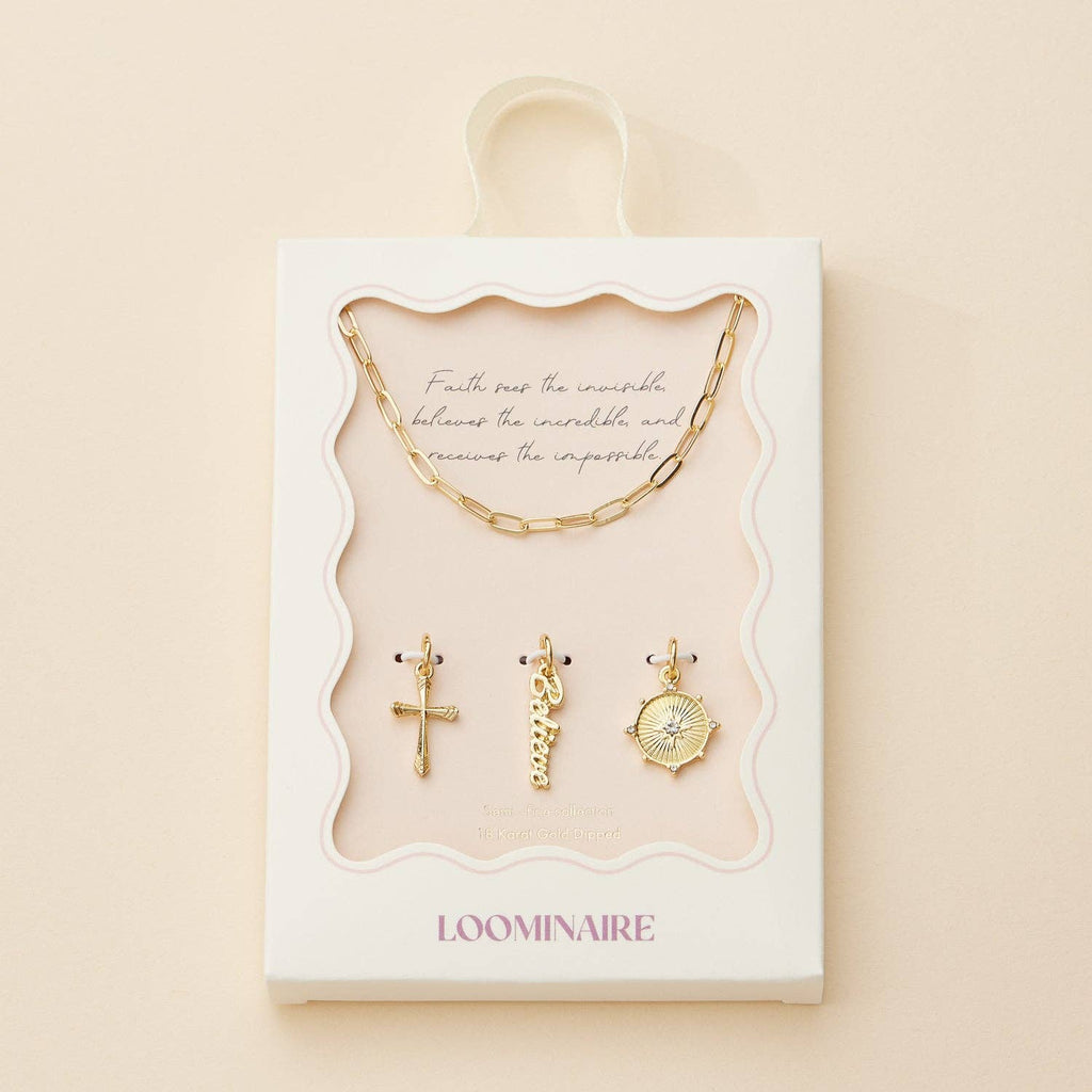Believe Charms Necklace