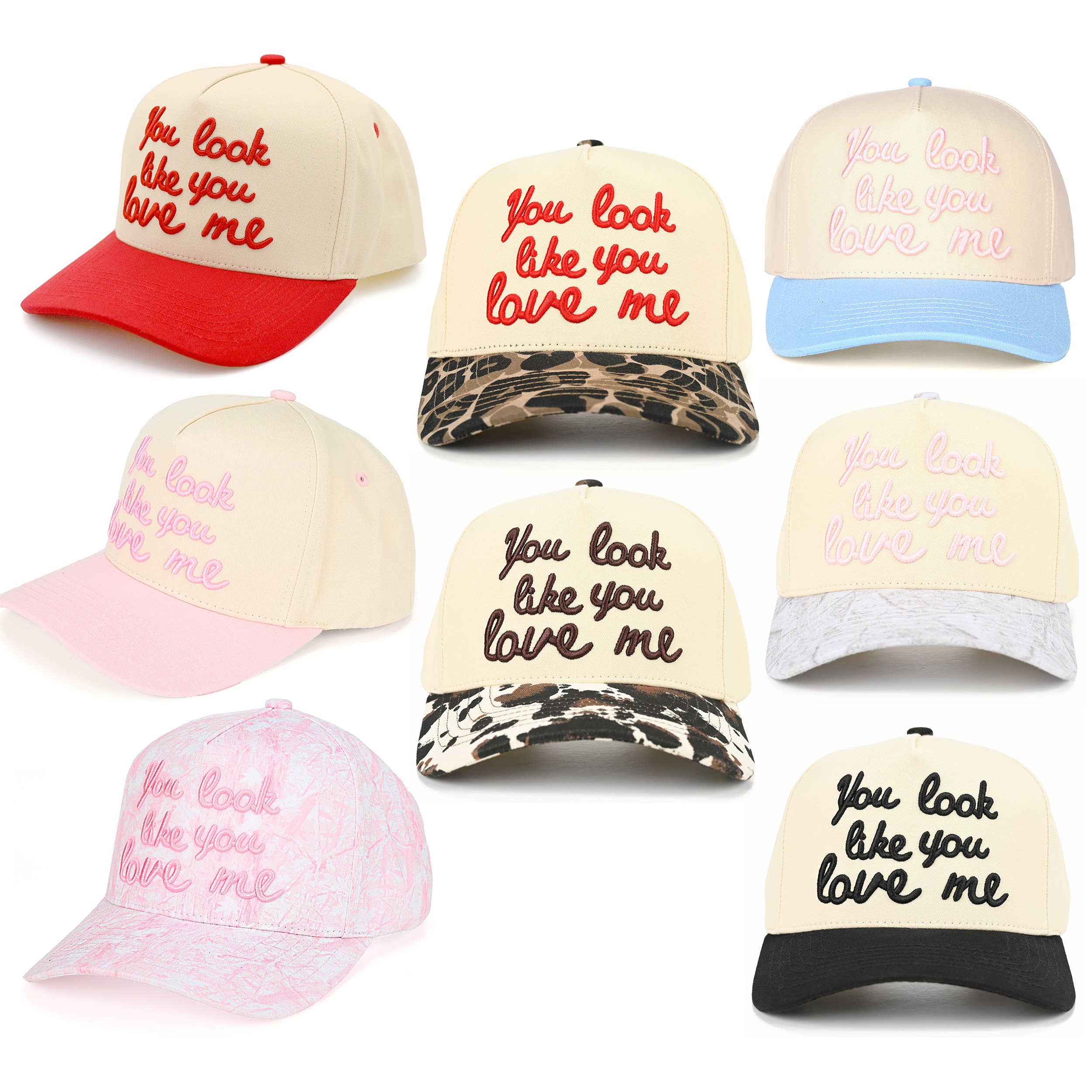 YOU LOOK LIKE YOU LOVE ME Trucker Cap