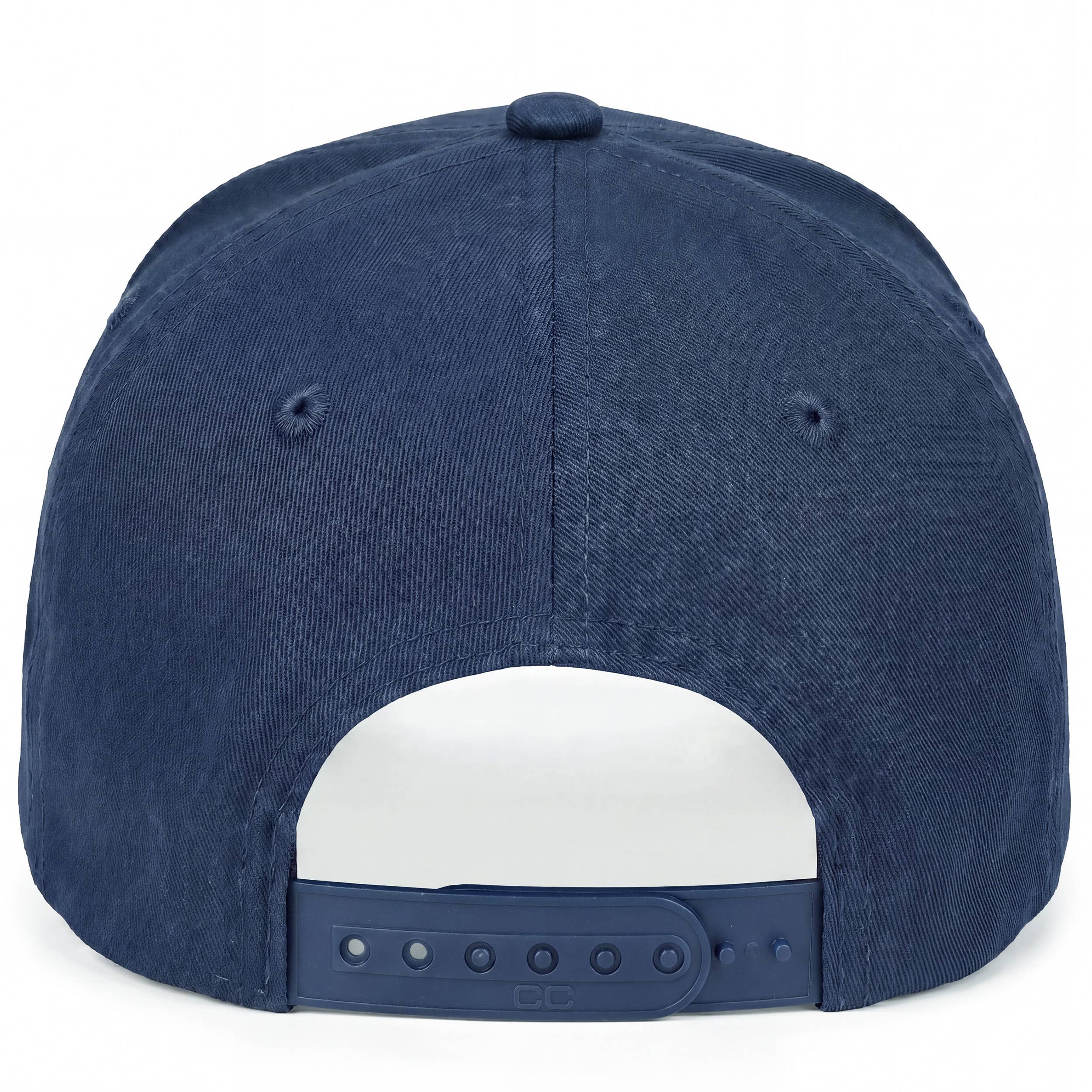 MAHJ Letter Embroidered Two Tone Trucker Hat