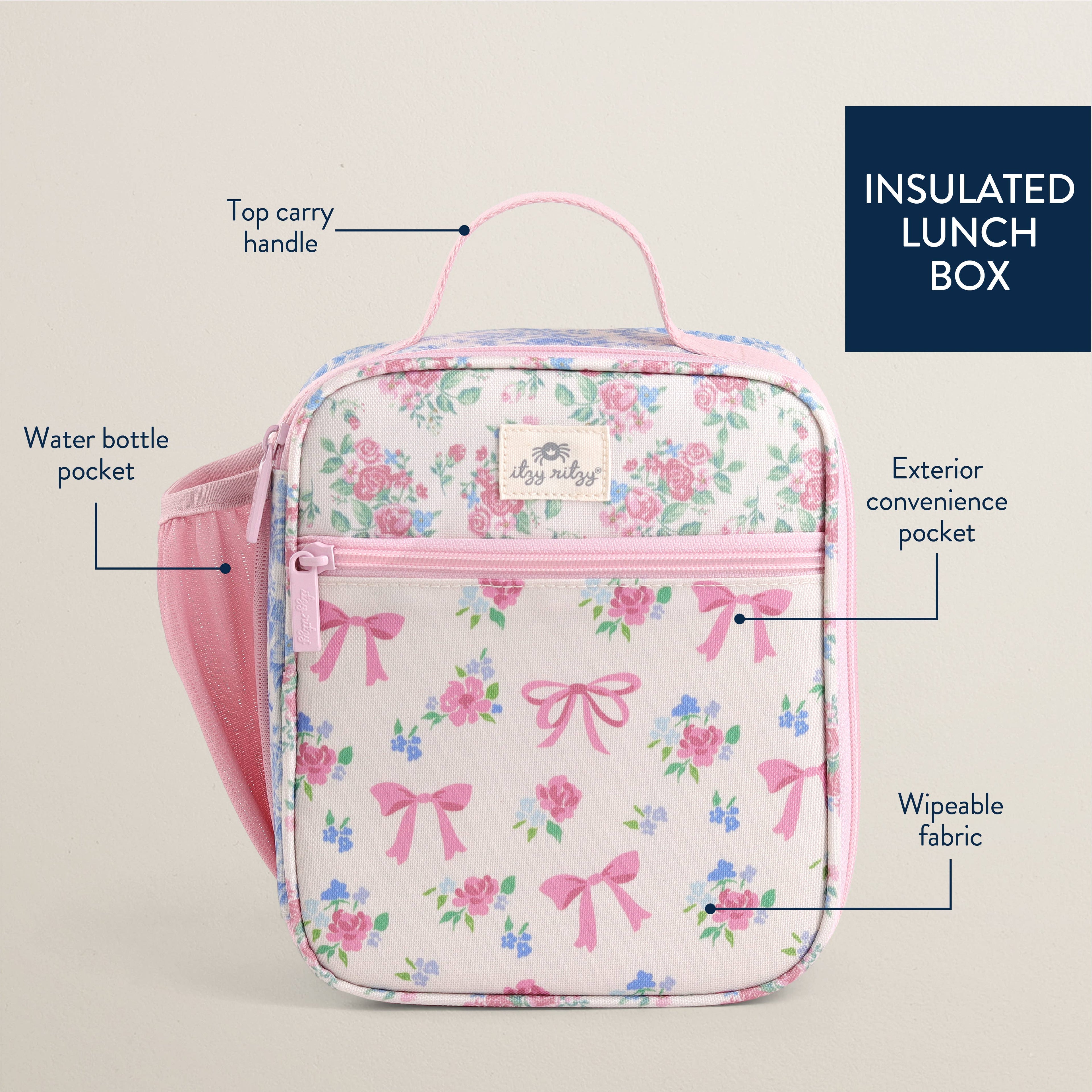 Itzy Lunch Box™ - Ribbons + Roses