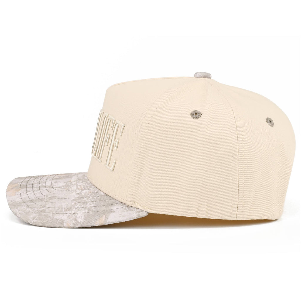 RANCH LIFE Letter Embroidered Two Tone Trucker Hat
