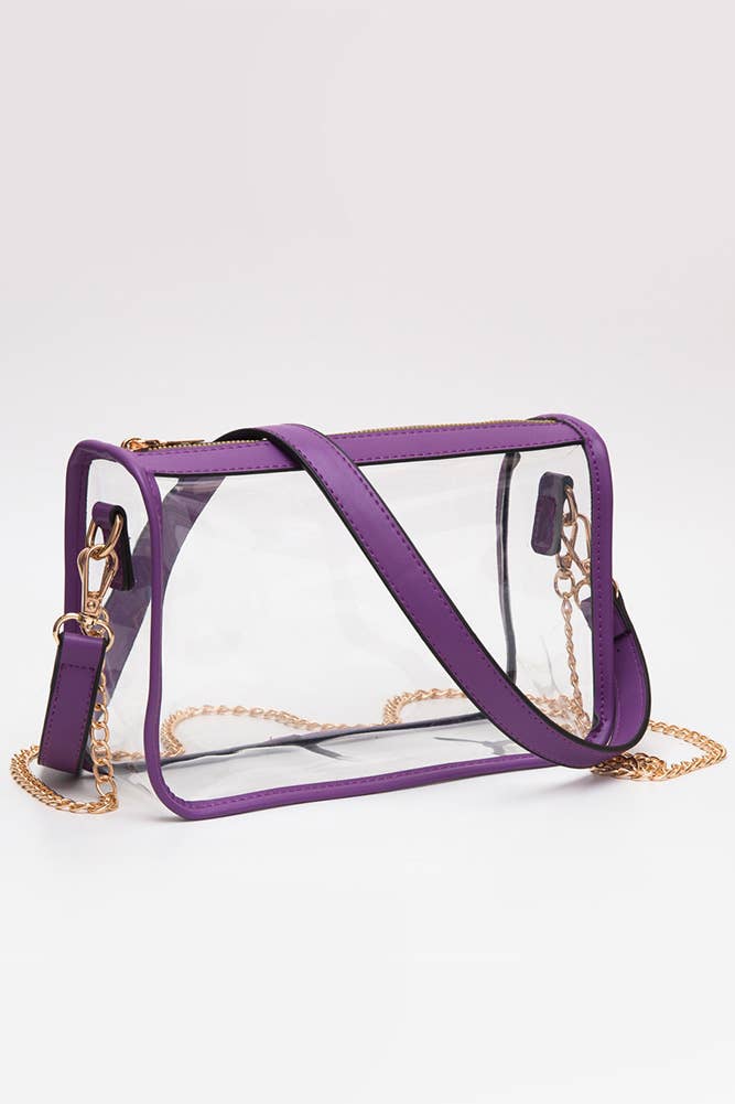 Clear Stadium Concert Crossbody Bag