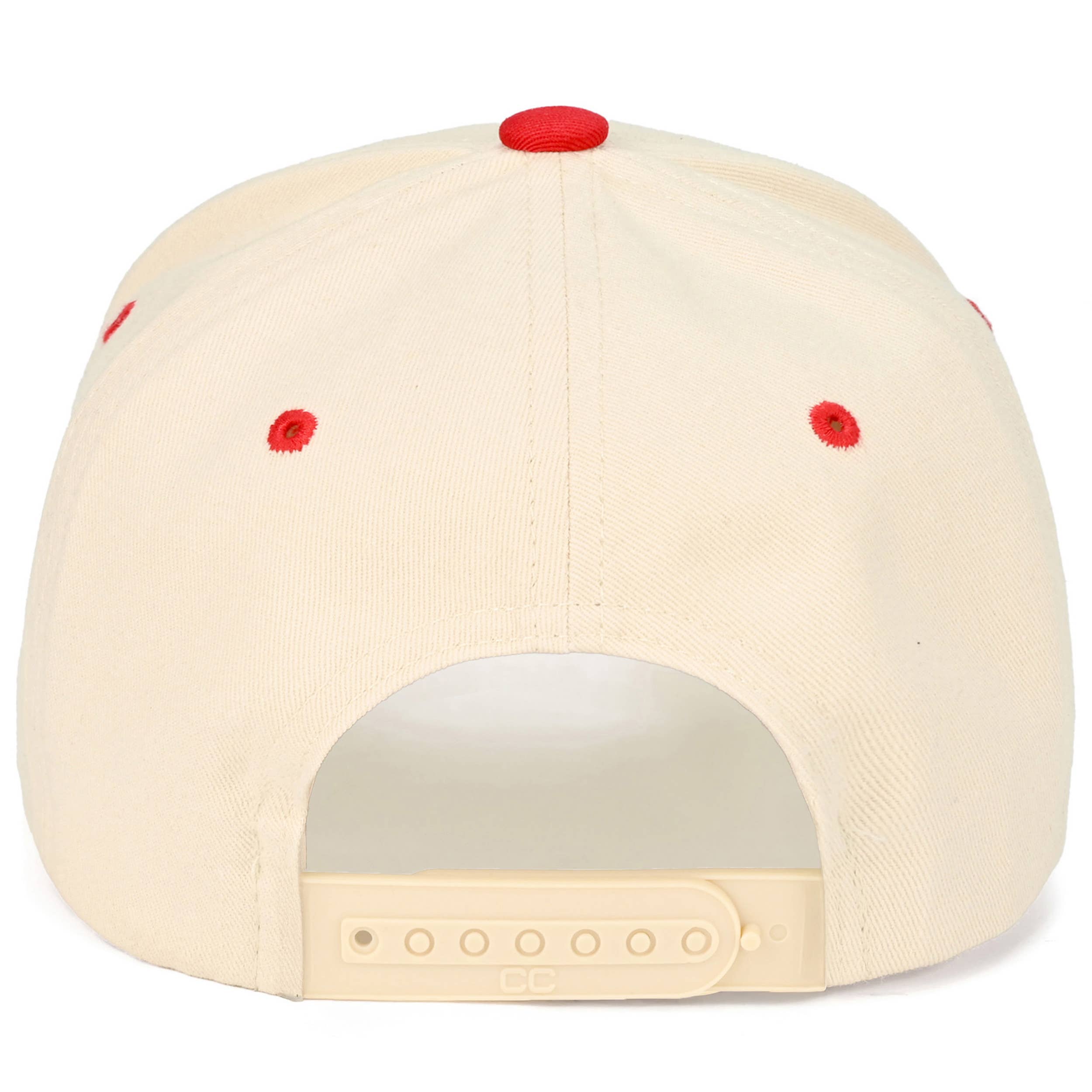 LUCKY CATCH Embroidered Letter on Two Tone Trucker Hat