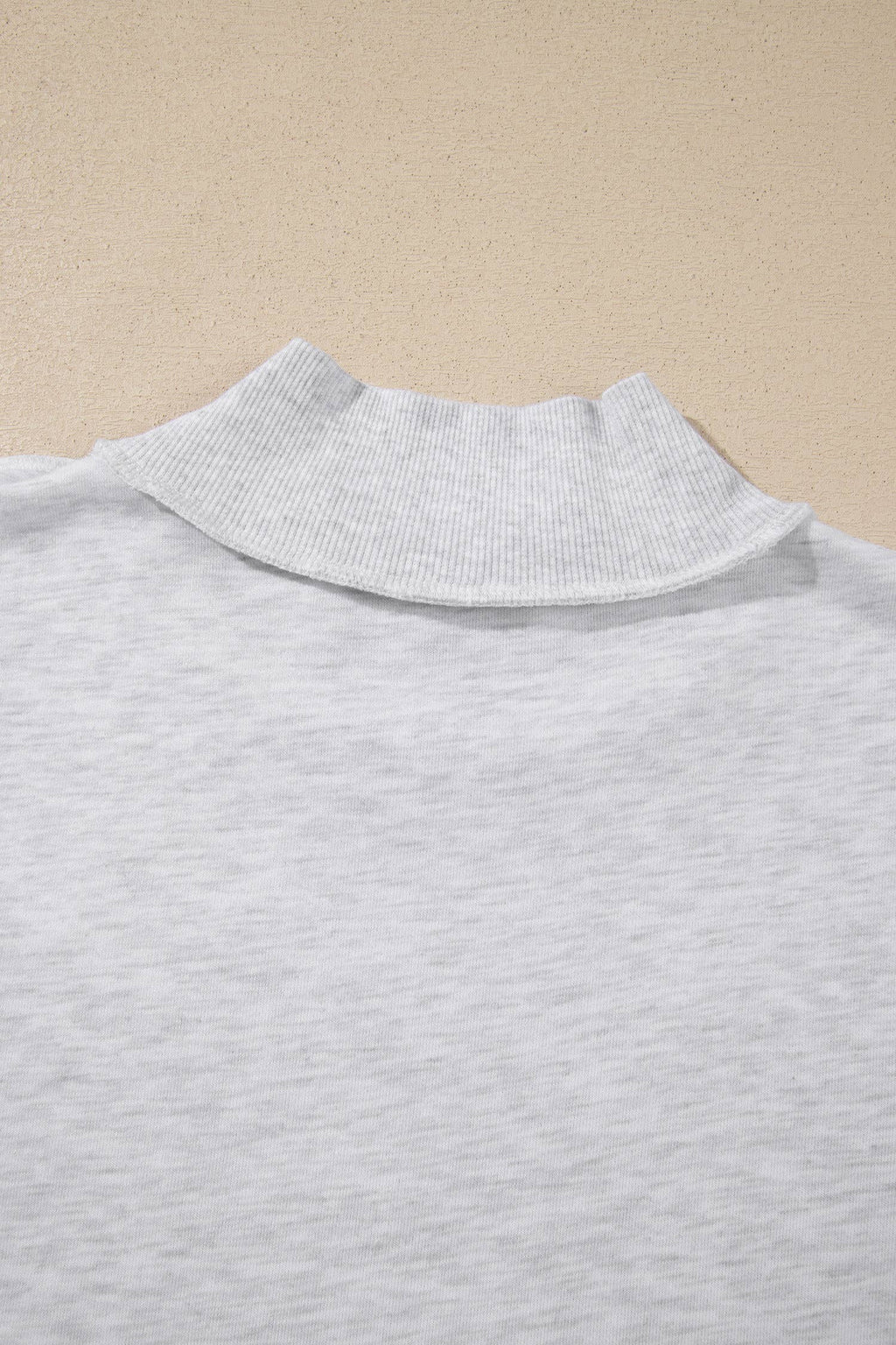 Faith Mock Neck Polka Dot