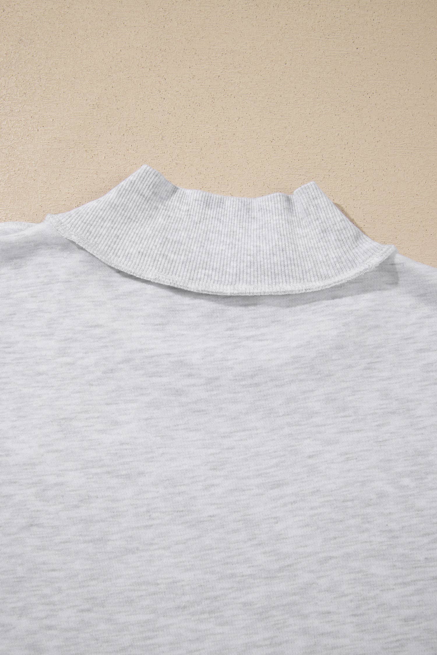 Faith Mock Neck Polka Dot