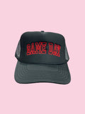 Game day Trucker Hat - Black
