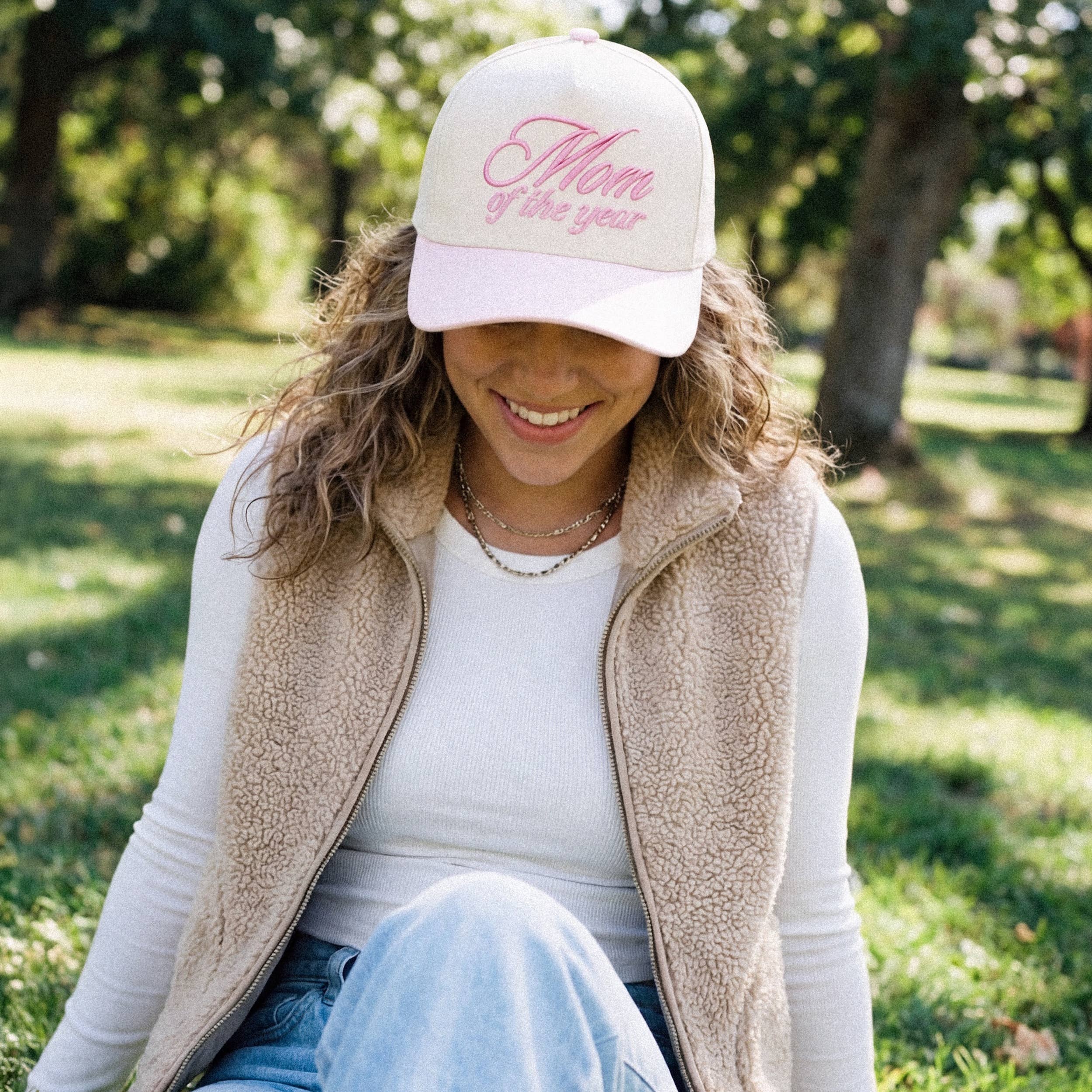 MOM OF THE YEAR  Trucker Hat