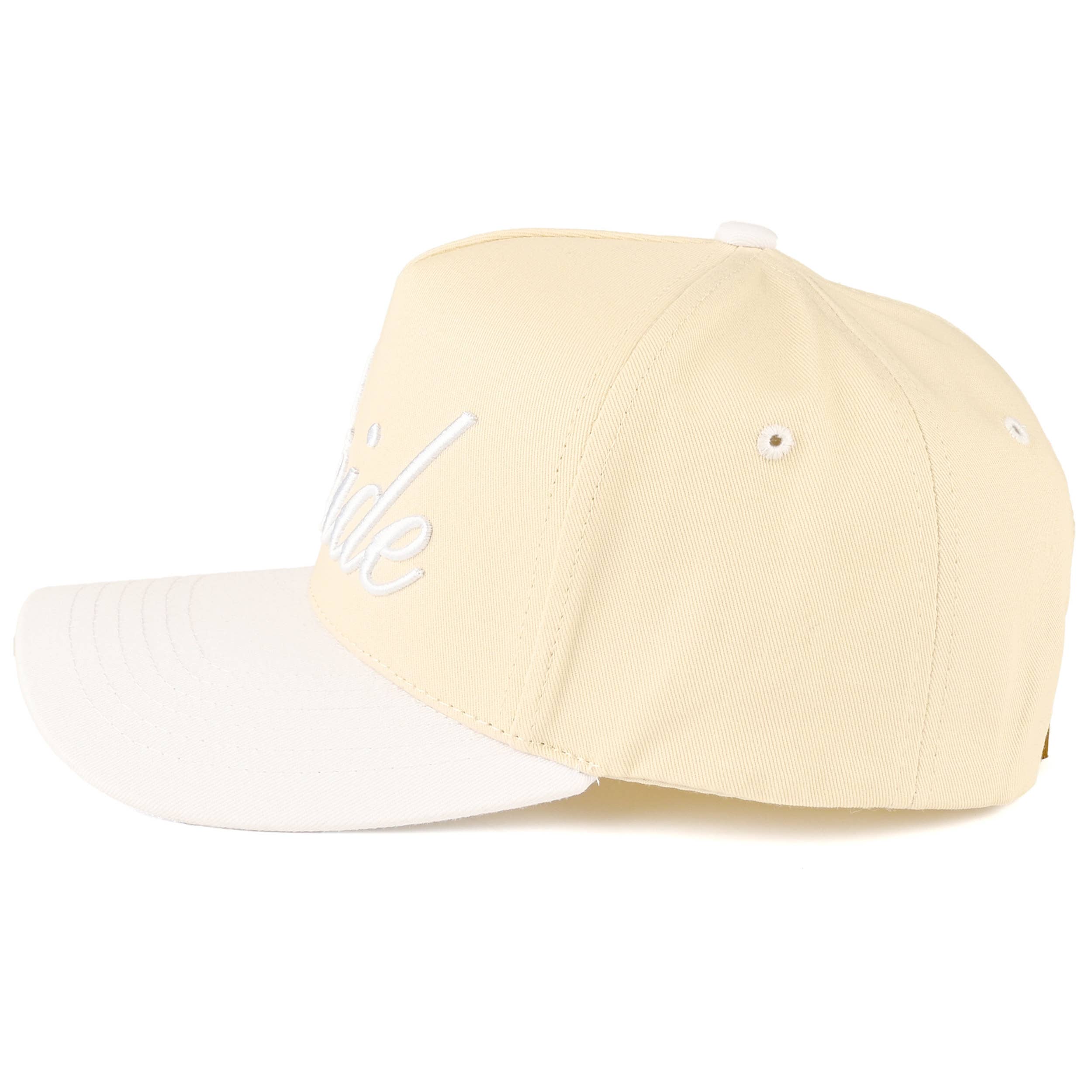 BRIDE Letter Embroidered Trucker Cap