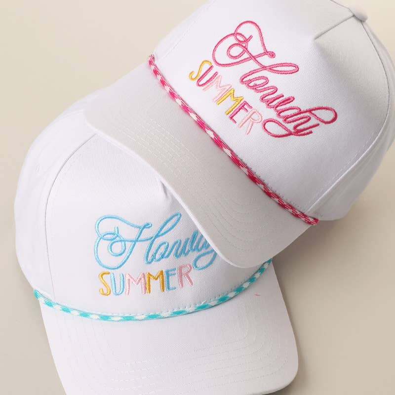 Howdy Summer Rope Trucker Hat