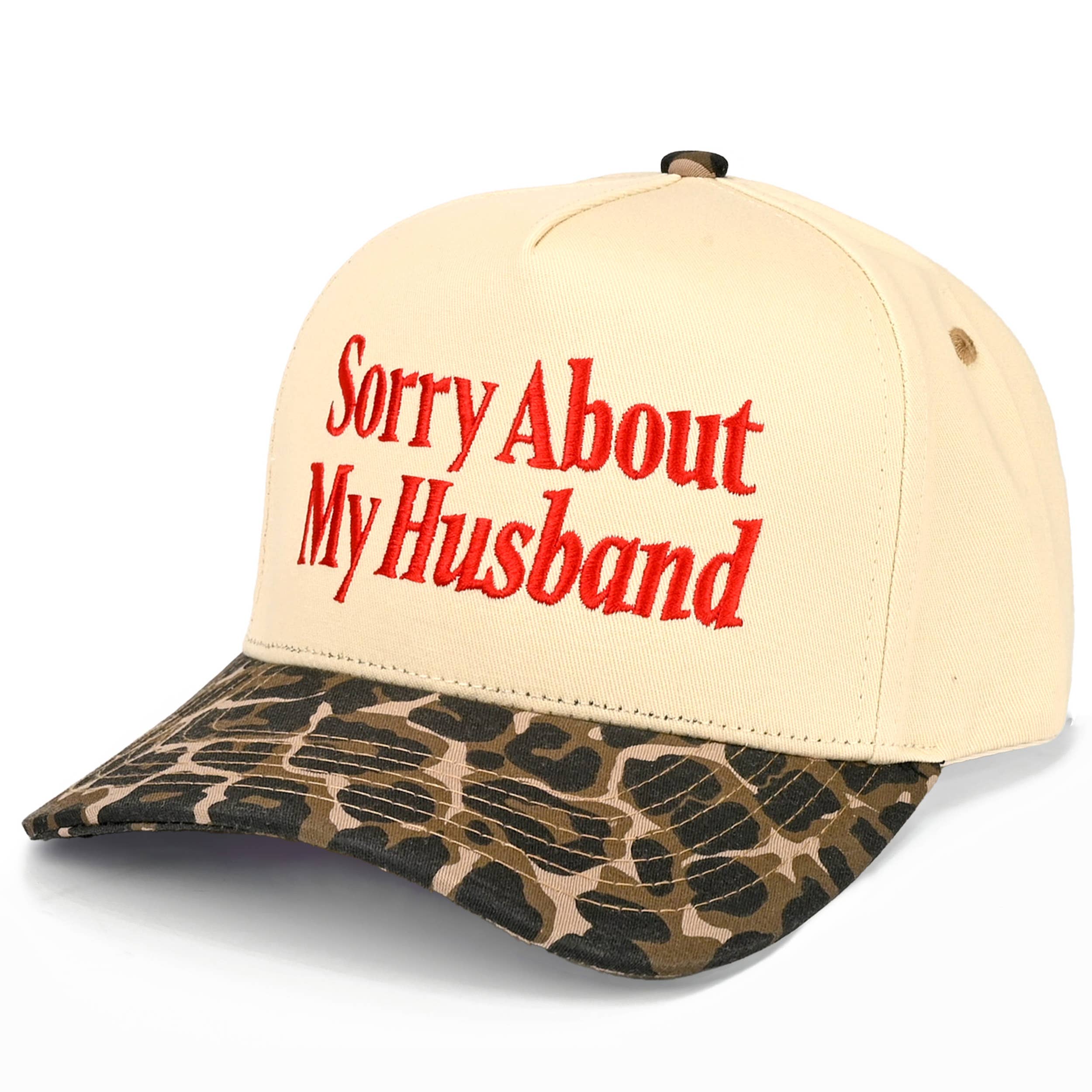 SORRY ABOUT MY HUSBAND Trucker Hat