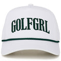 GOLFGRL Letter Embroidered on Two Tone Trucker Hat
