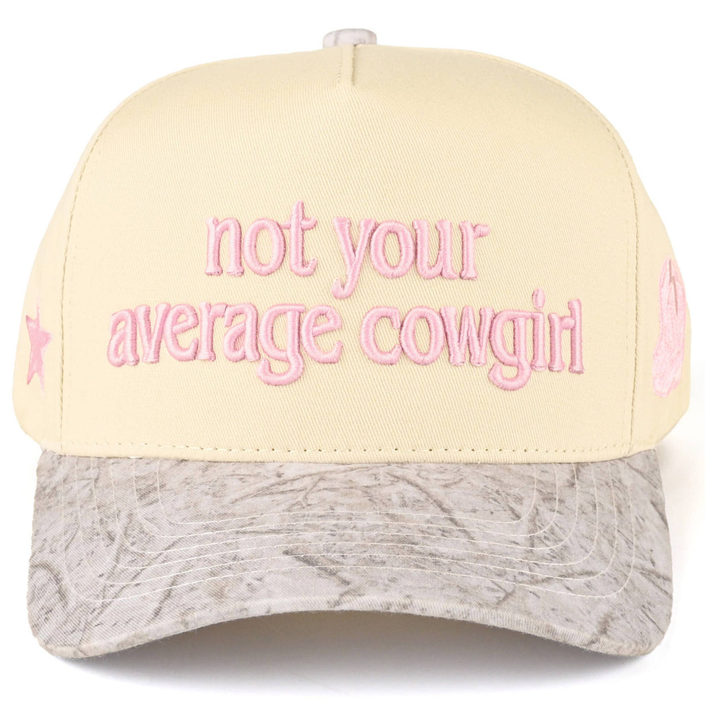 NOT YOUR AVERAGE COWGIRL  Trucker Cap