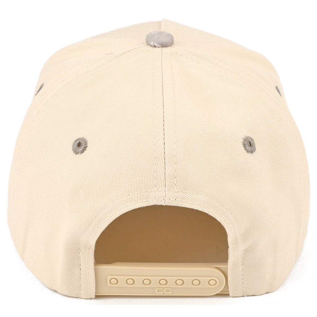 RANCH LIFE Letter Embroidered Two Tone Trucker Hat