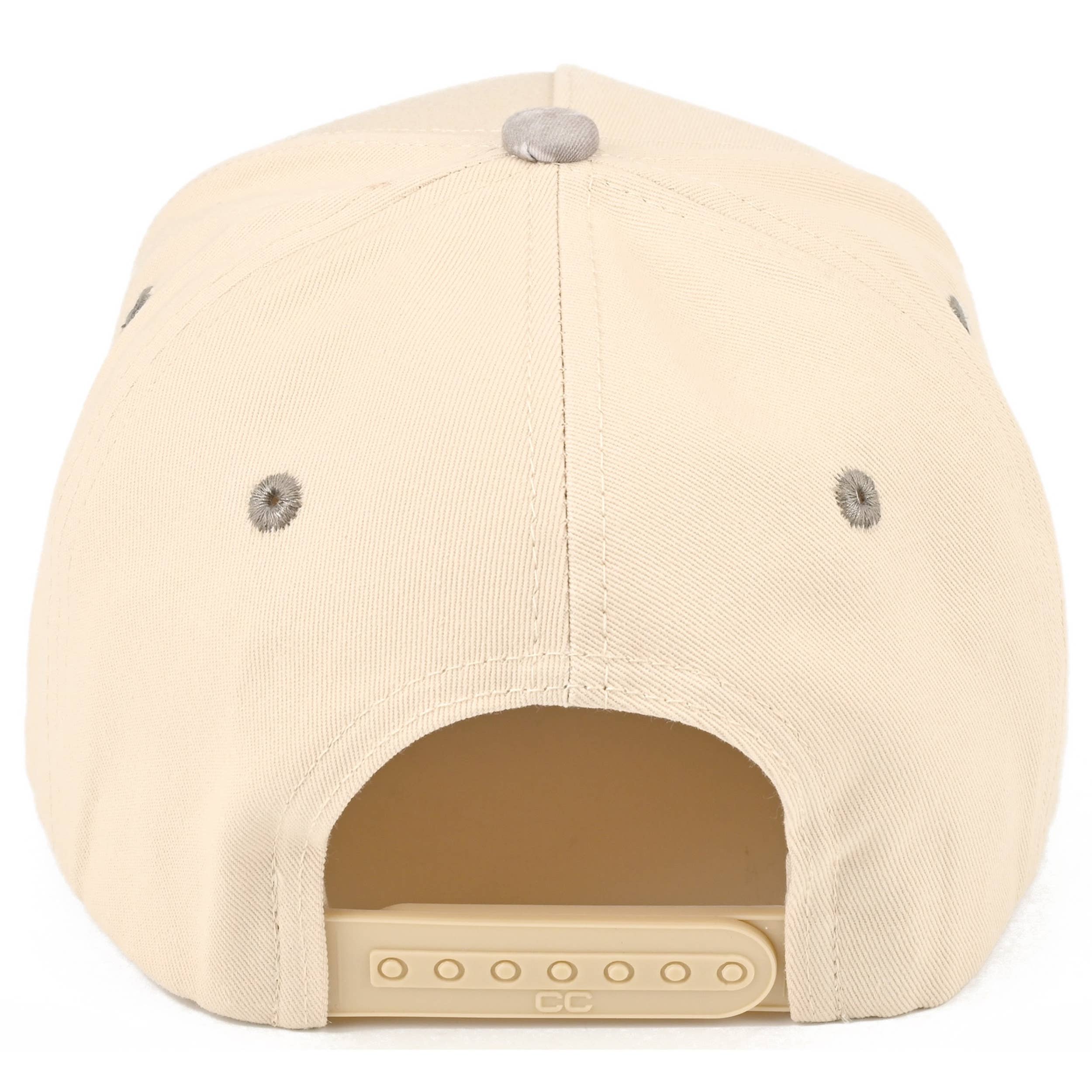RANCH LIFE Letter Embroidered Two Tone Trucker Hat