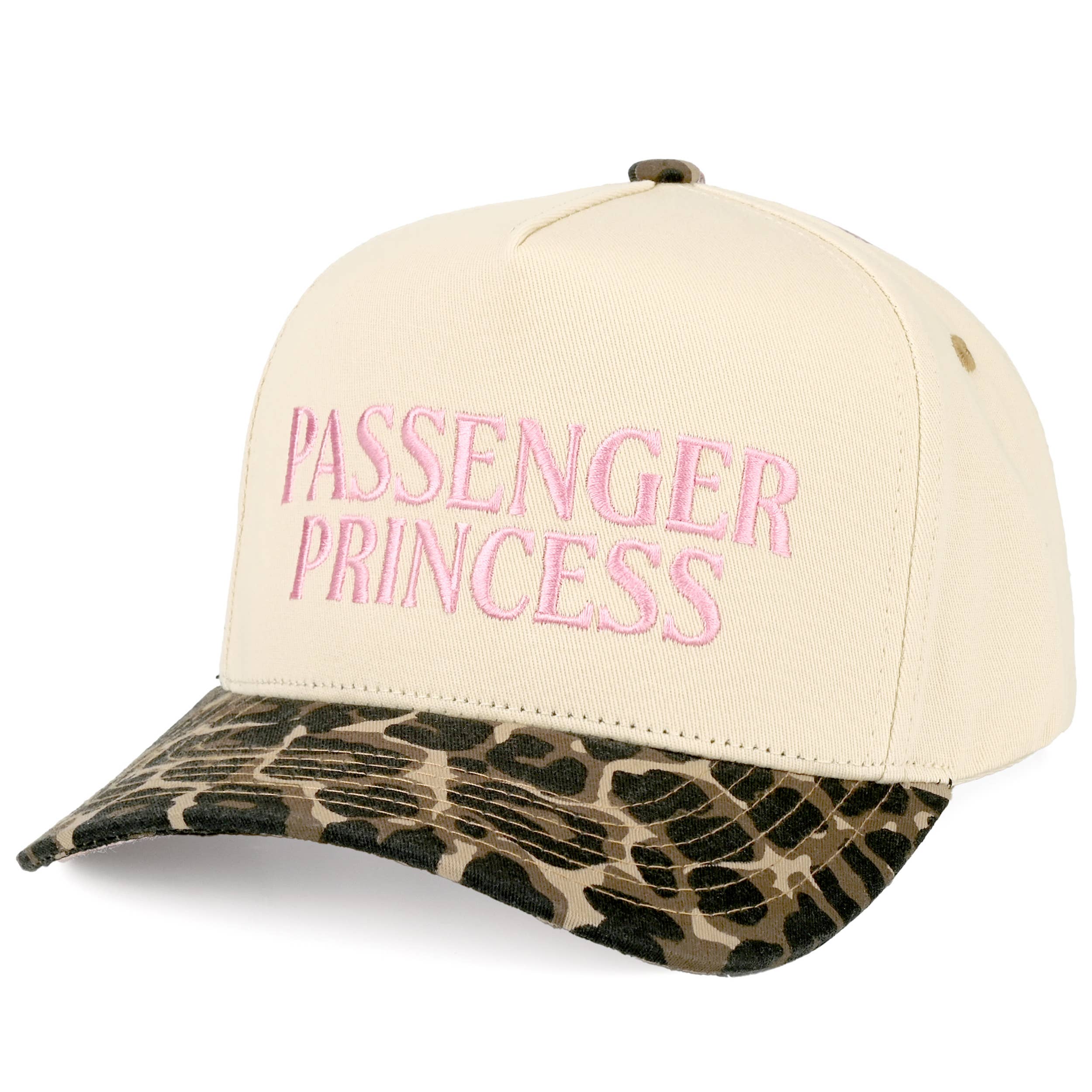 PASSENGER PRINCESS Letter on Two Tone Trucker Hat