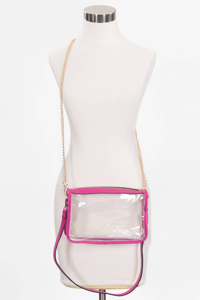 Clear Stadium Concert Crossbody Bag