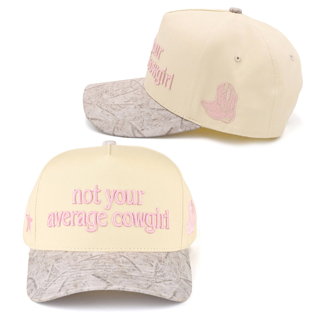 NOT YOUR AVERAGE COWGIRL  Trucker Cap