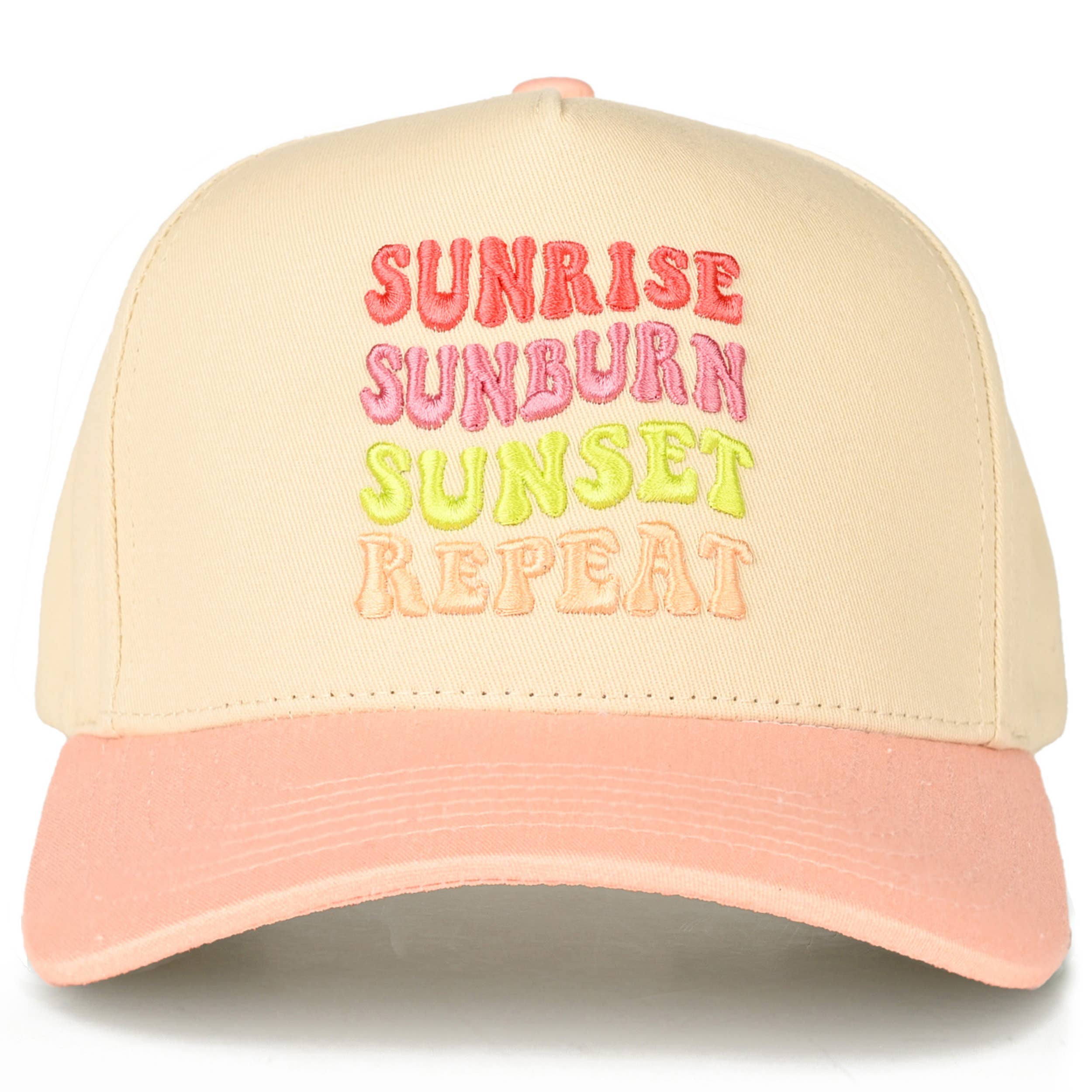 SUNRISE SUNBURN SUNSET REPEAT Trucker Hat
