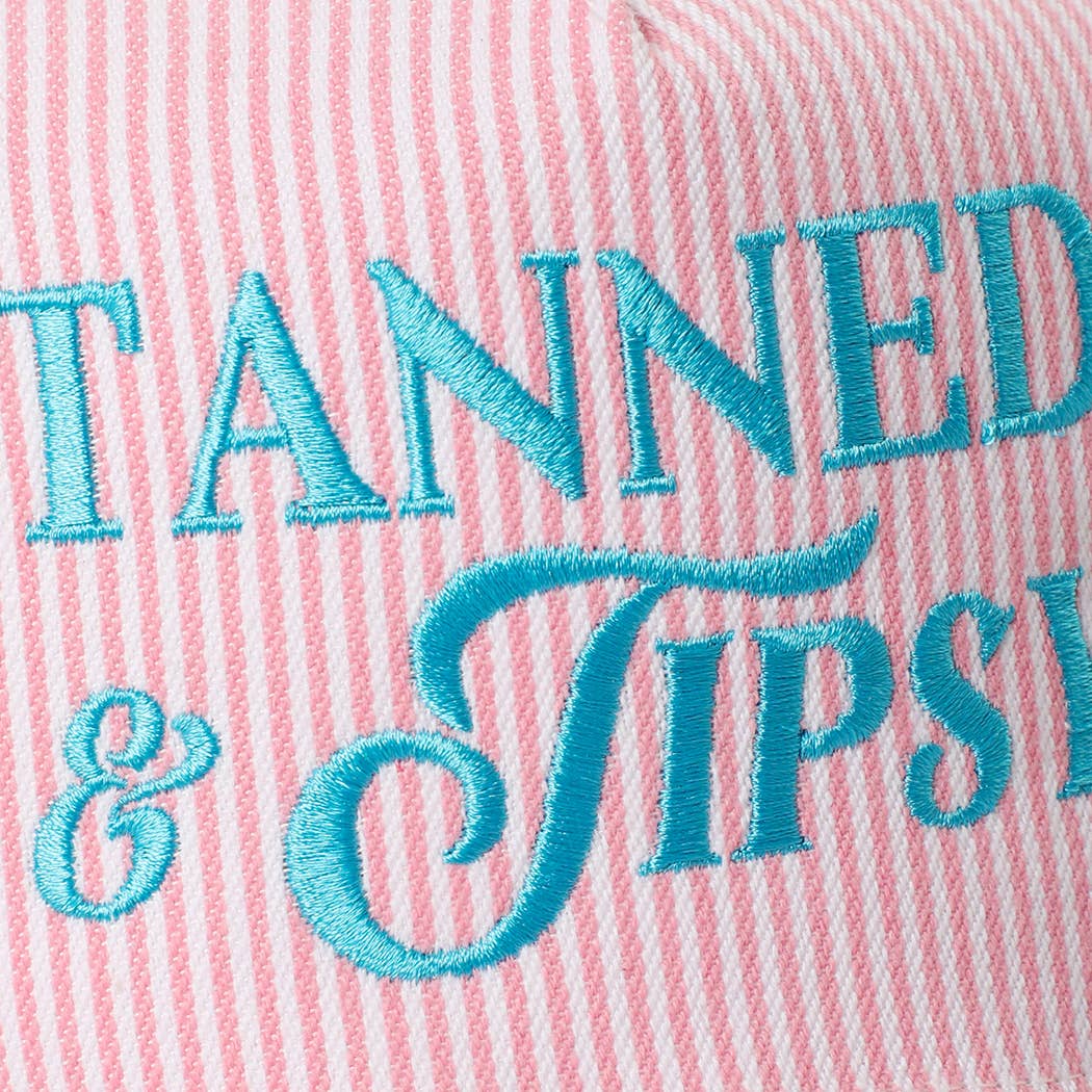 TANNED & TIPSY  Trucker Hat