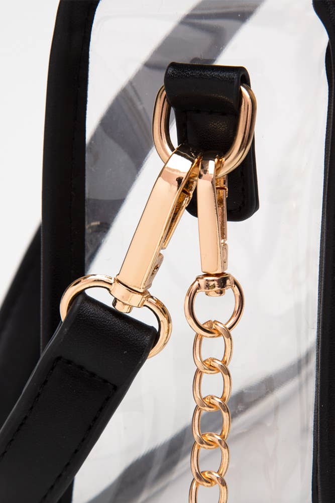 Clear Stadium Concert Crossbody Bag