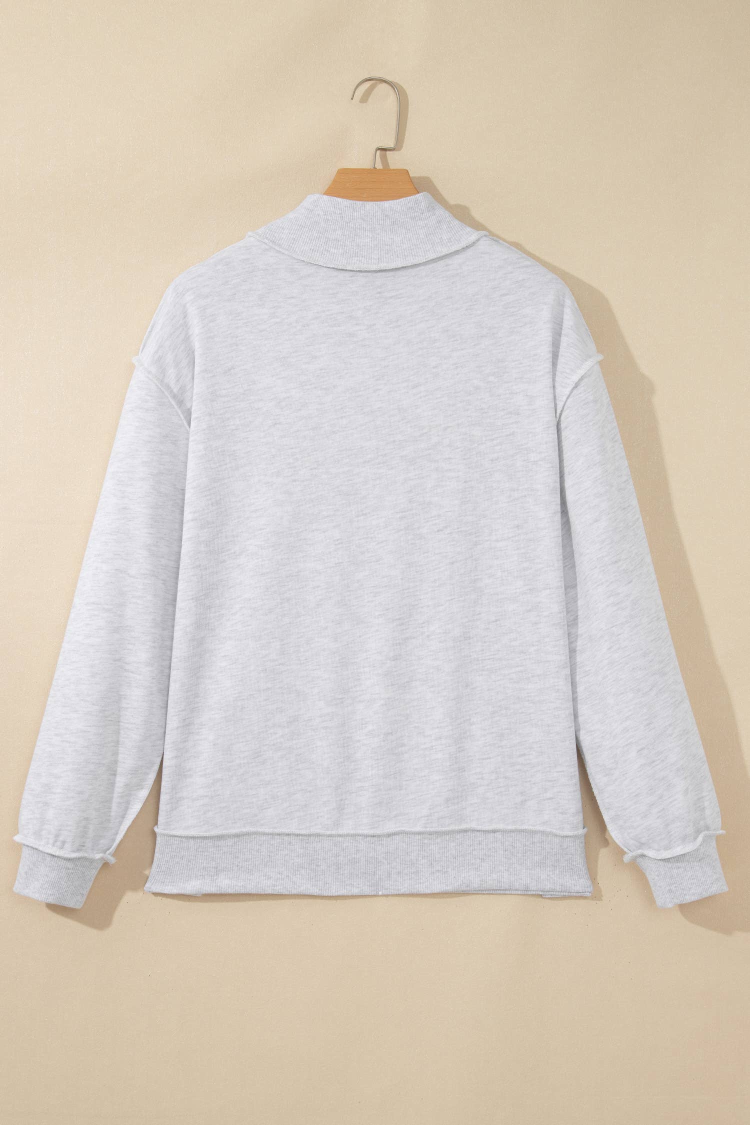 Faith Mock Neck Polka Dot
