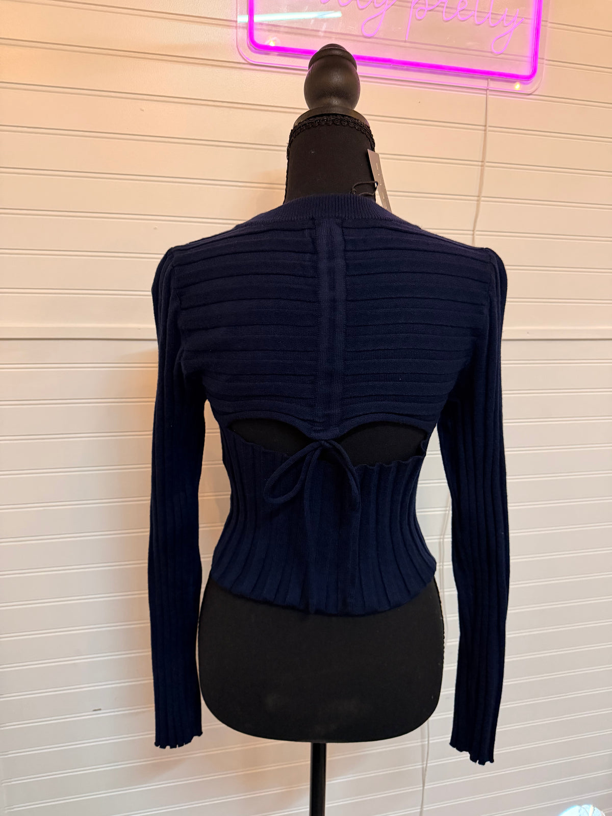 Navy Nights Top