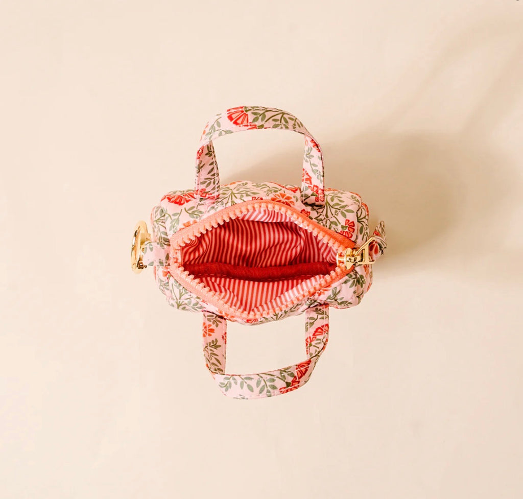 Mini Everbloom Dusty Rose Charm Bag