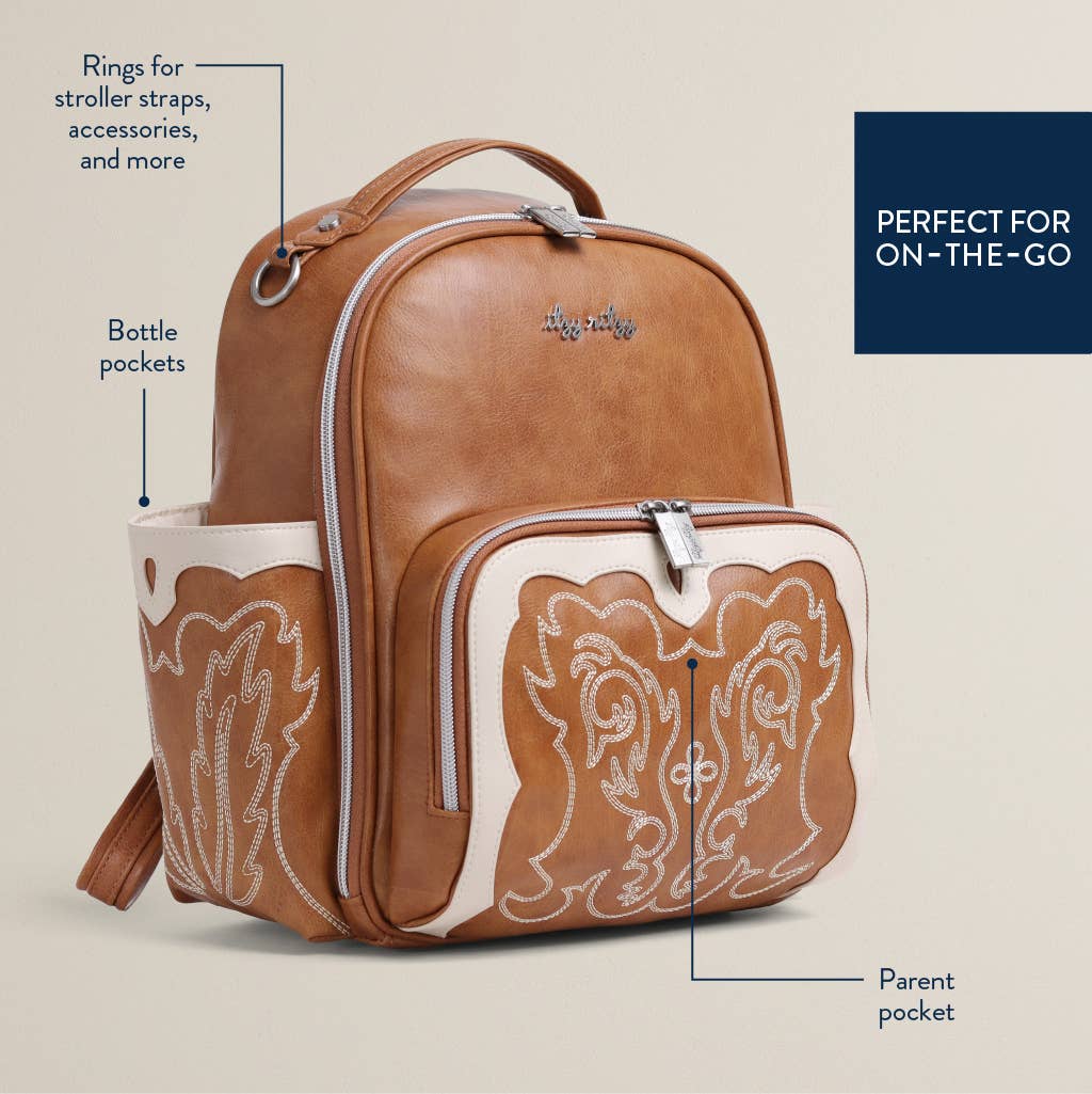 Nash Saddle Mini Plus™ Western Backpack Diaper Bag