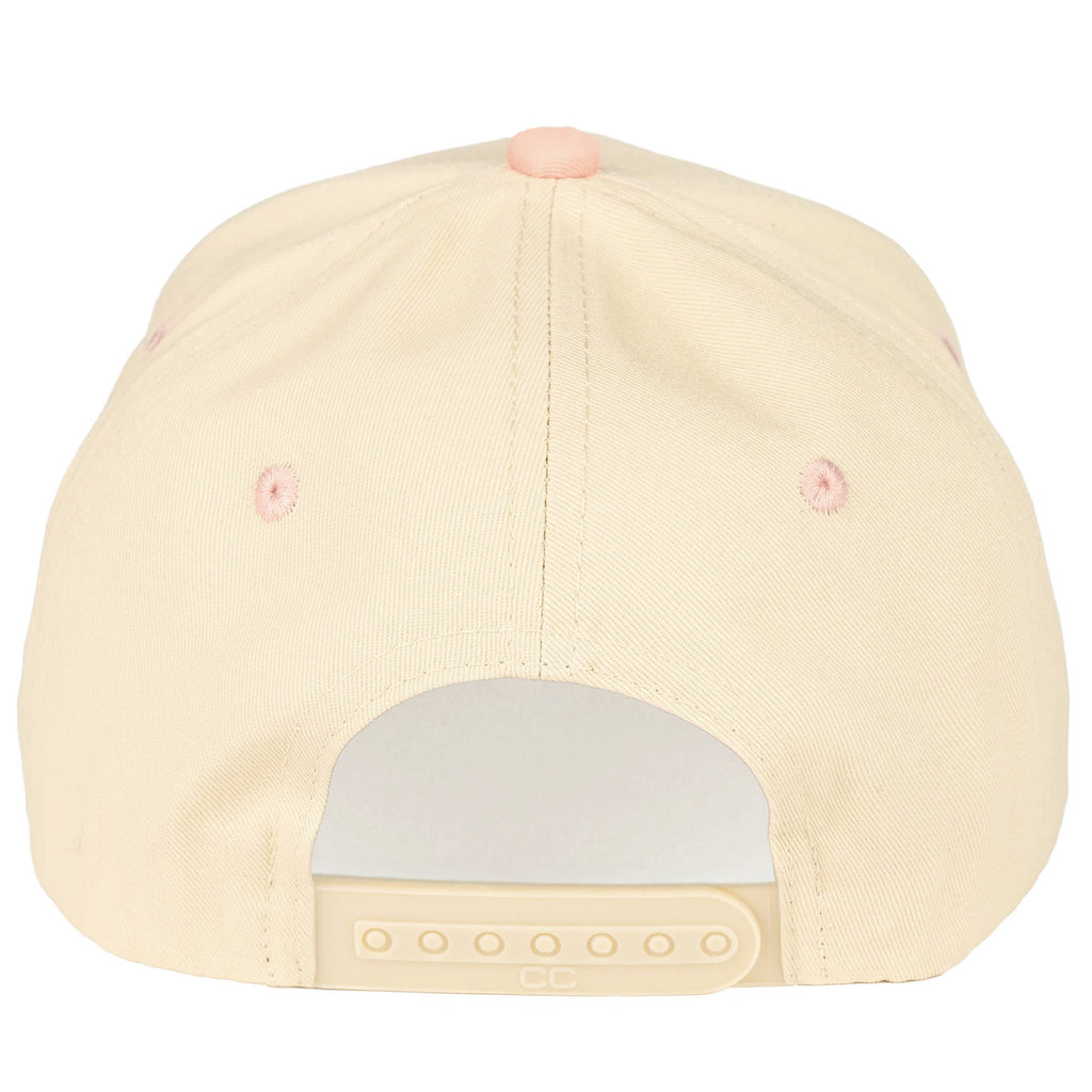 BEACHIN' Letter Embroidered on Two Tone Trucker Hat