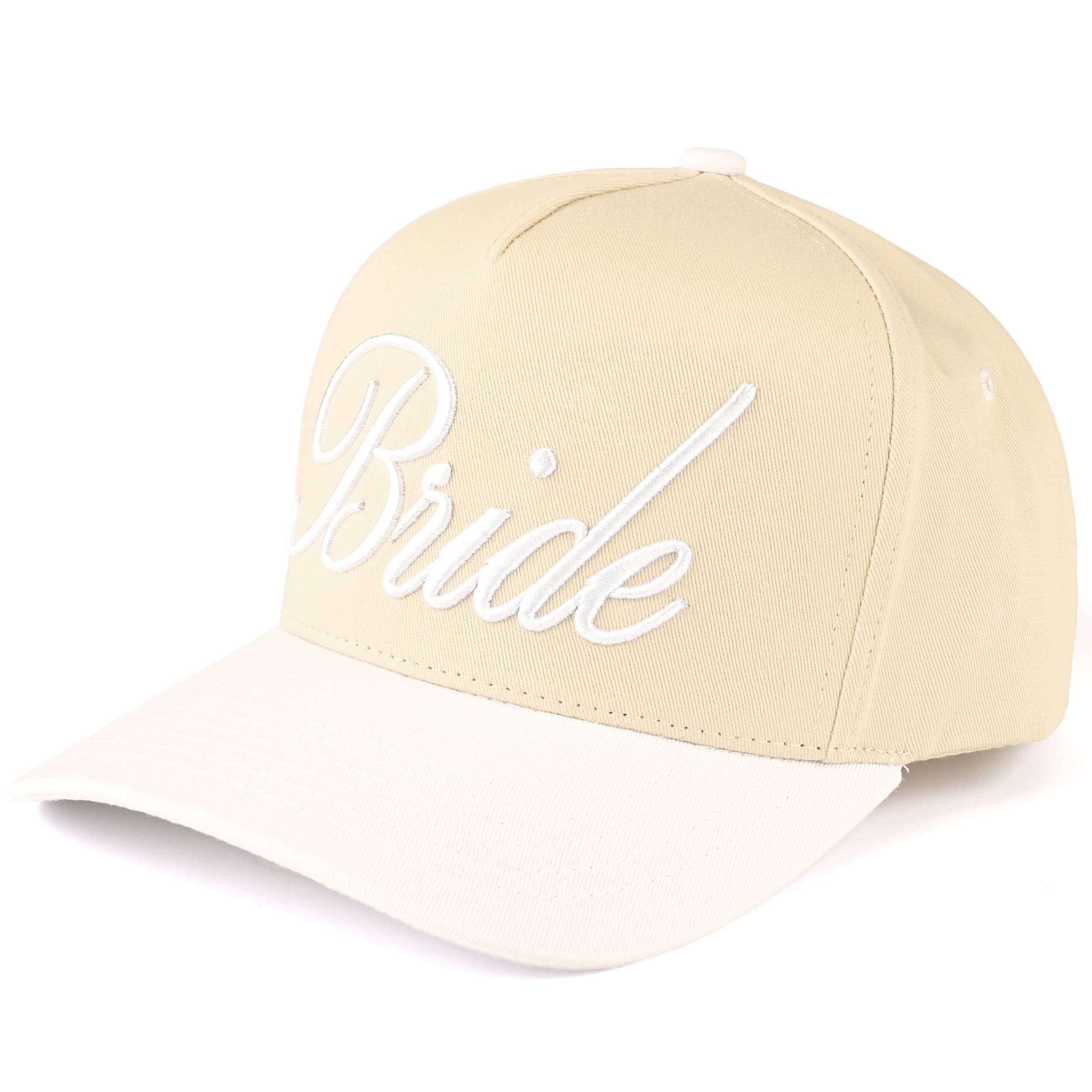 BRIDE Letter Embroidered Trucker Cap