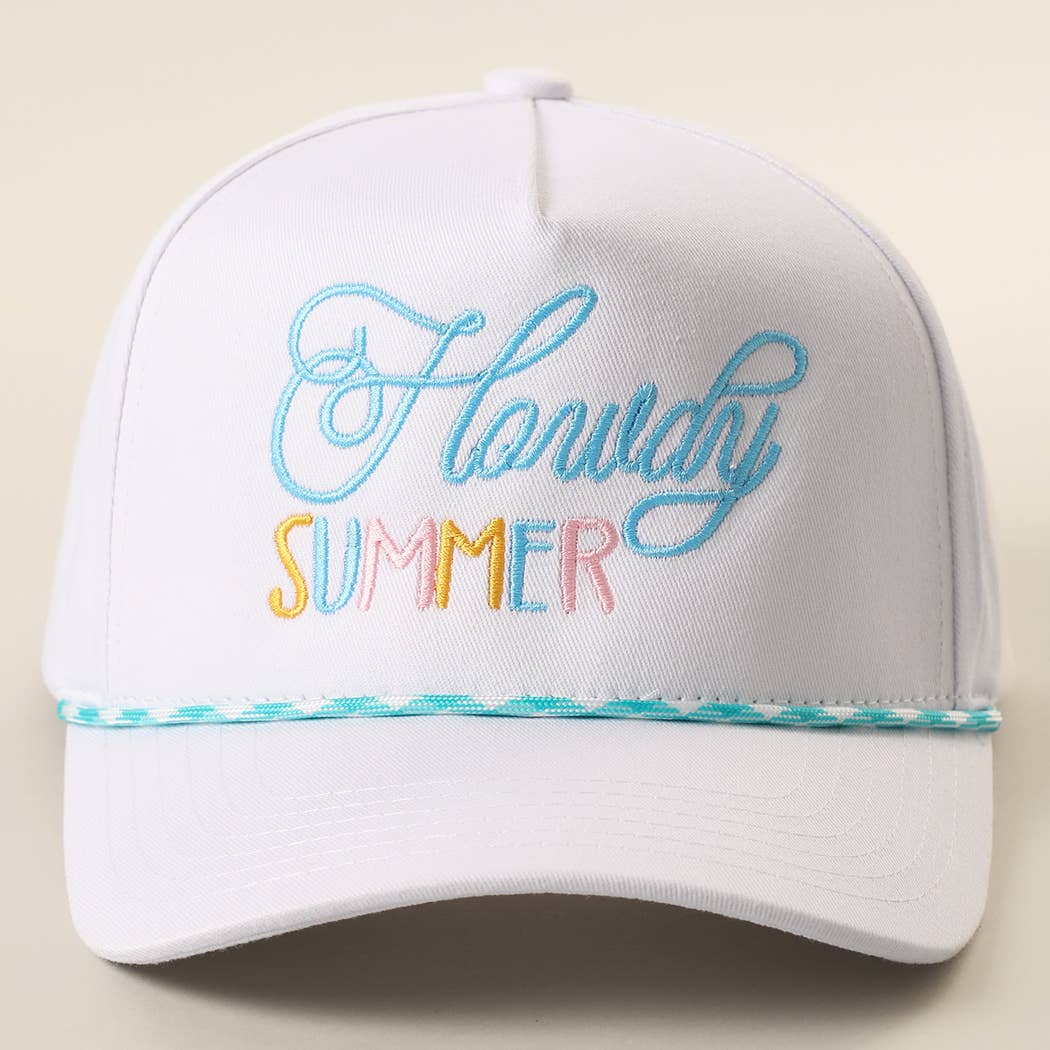 Howdy Summer Rope Trucker Hat