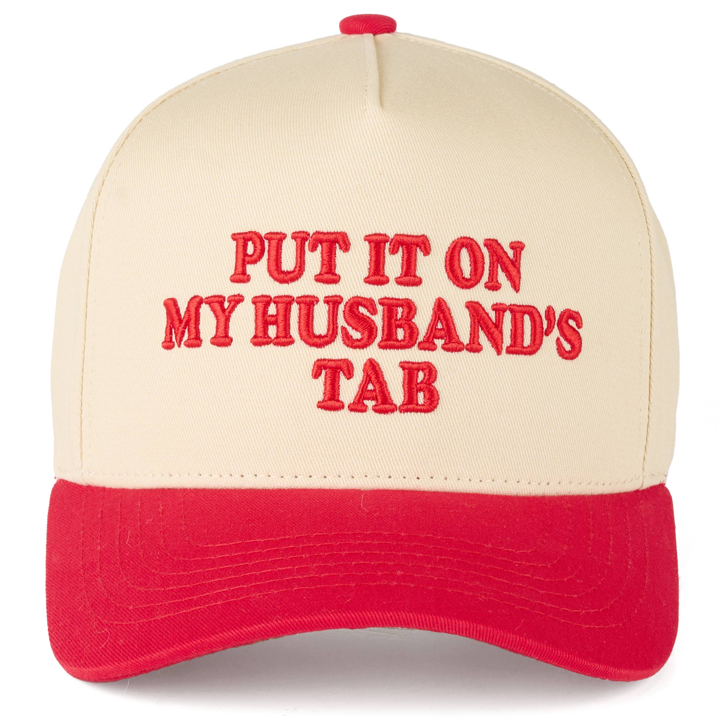 PUT IT ON MY HUSBAND'S TAB Trucker Hat