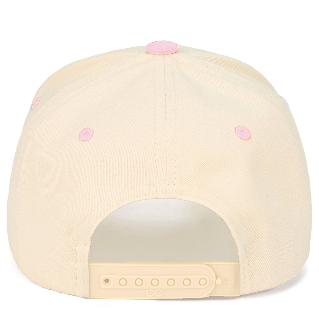 TOO PRETTY TO WORK Letter on Two Tone Trucker Hat