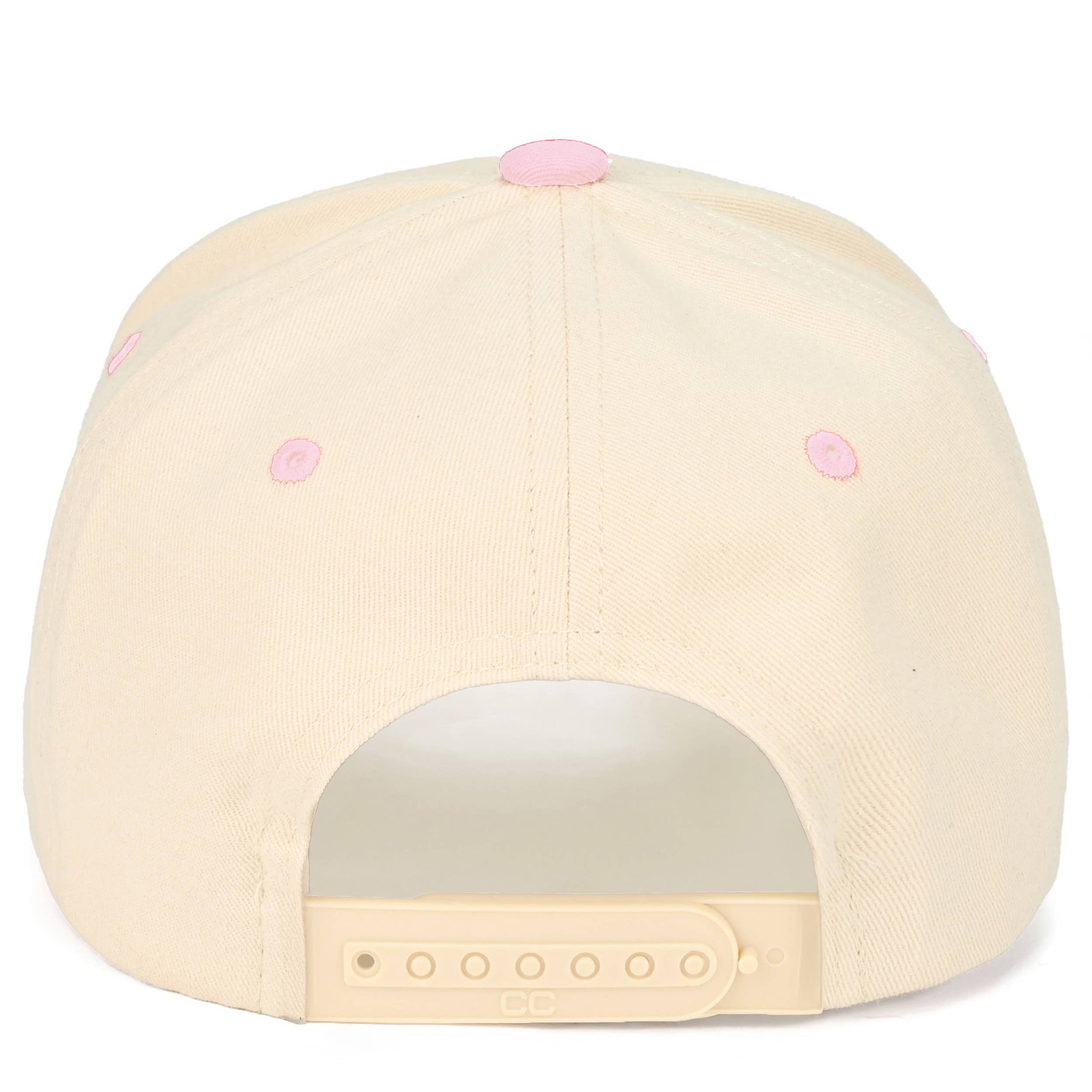 TOO PRETTY TO WORK Letter on Two Tone Trucker Hat