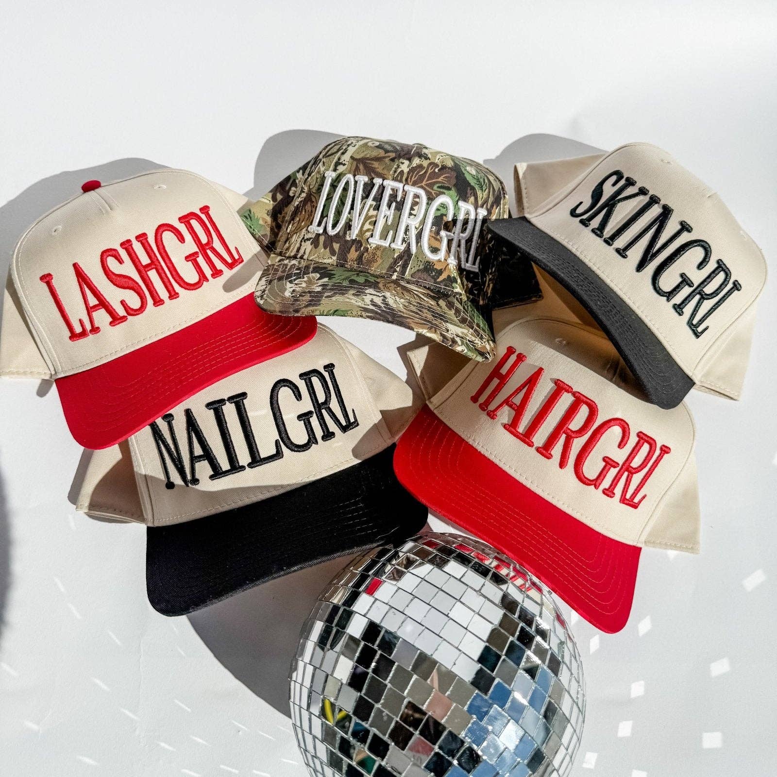 LASHGRL - Black Trucker Hat