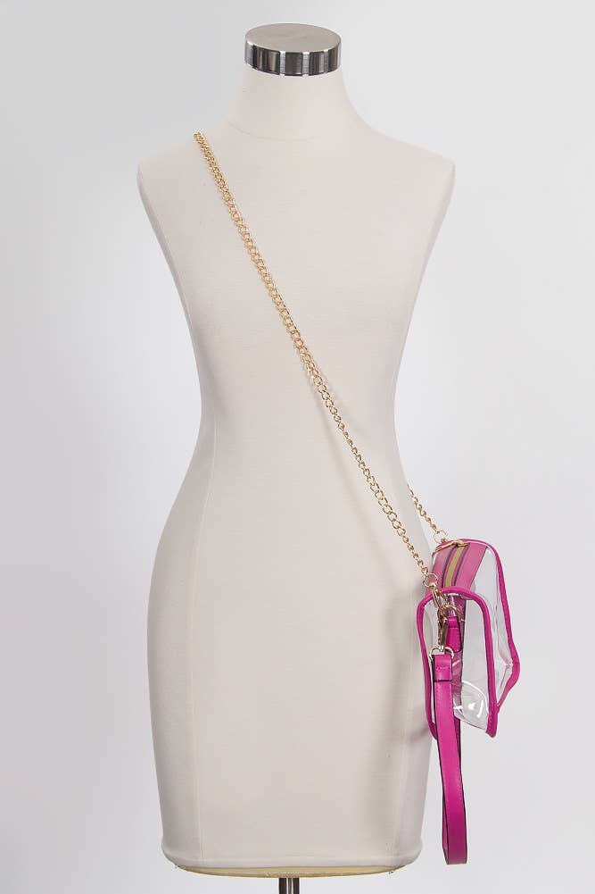 Clear Stadium Concert Crossbody Bag