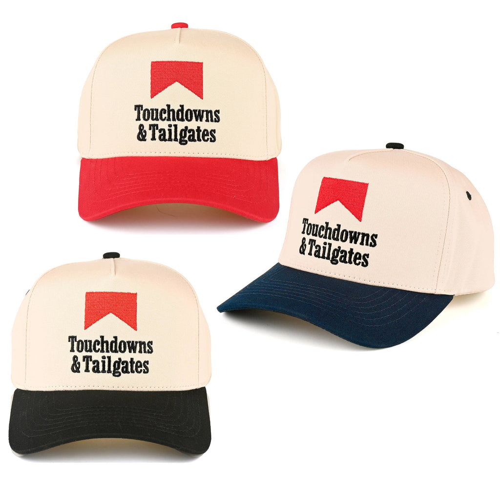 TOUCHDOWNS TAILGATES Letter Trucker Cap