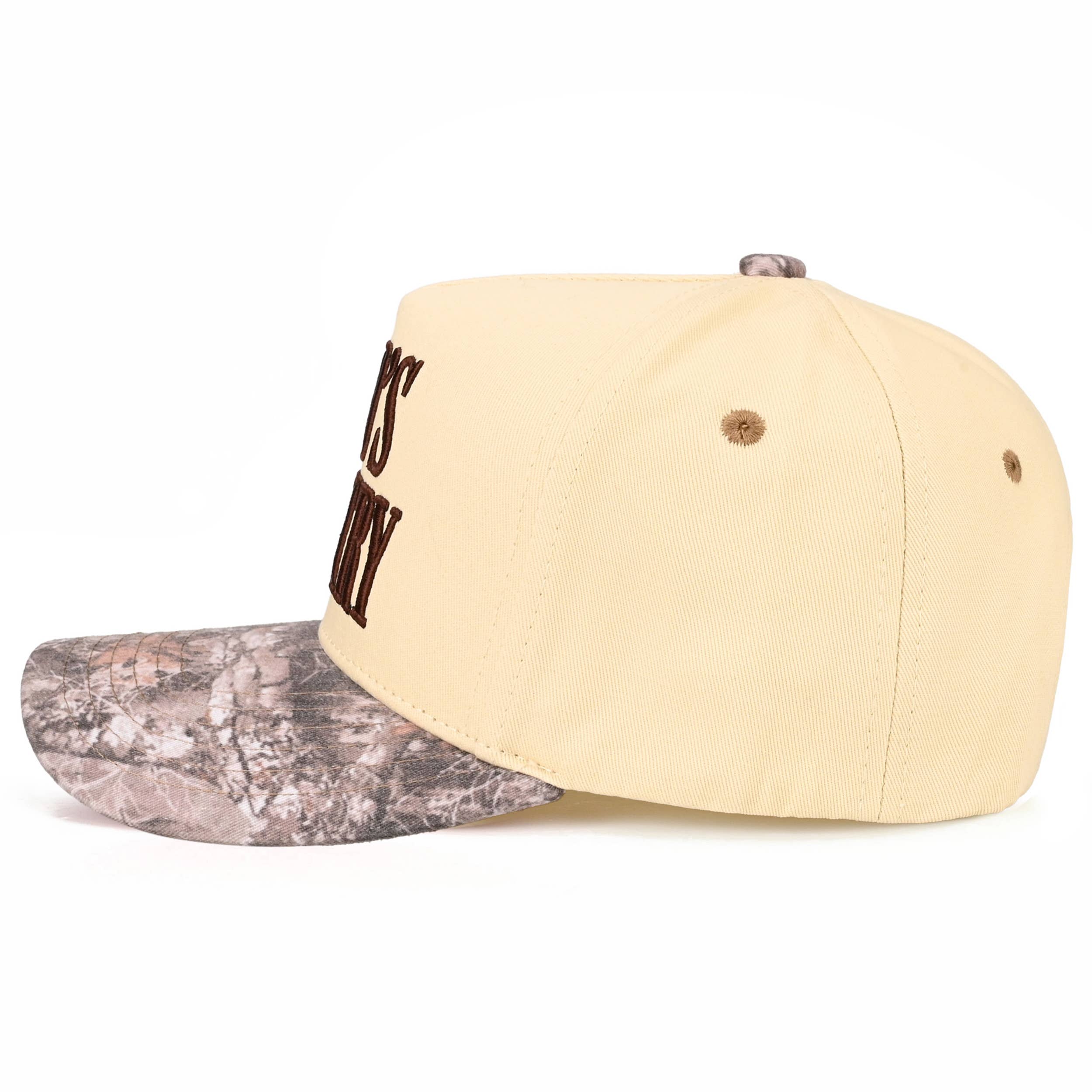 GOD'S COUNTRY Letter on Two Tone Trucker Hat