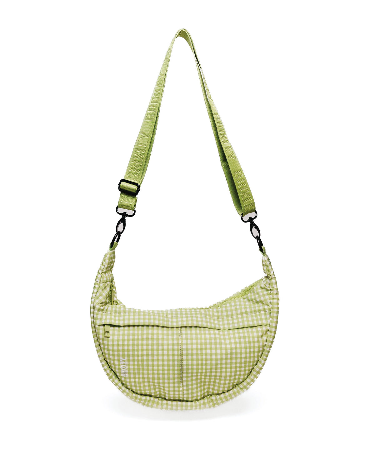 Picnic Plaid Crescent Bag