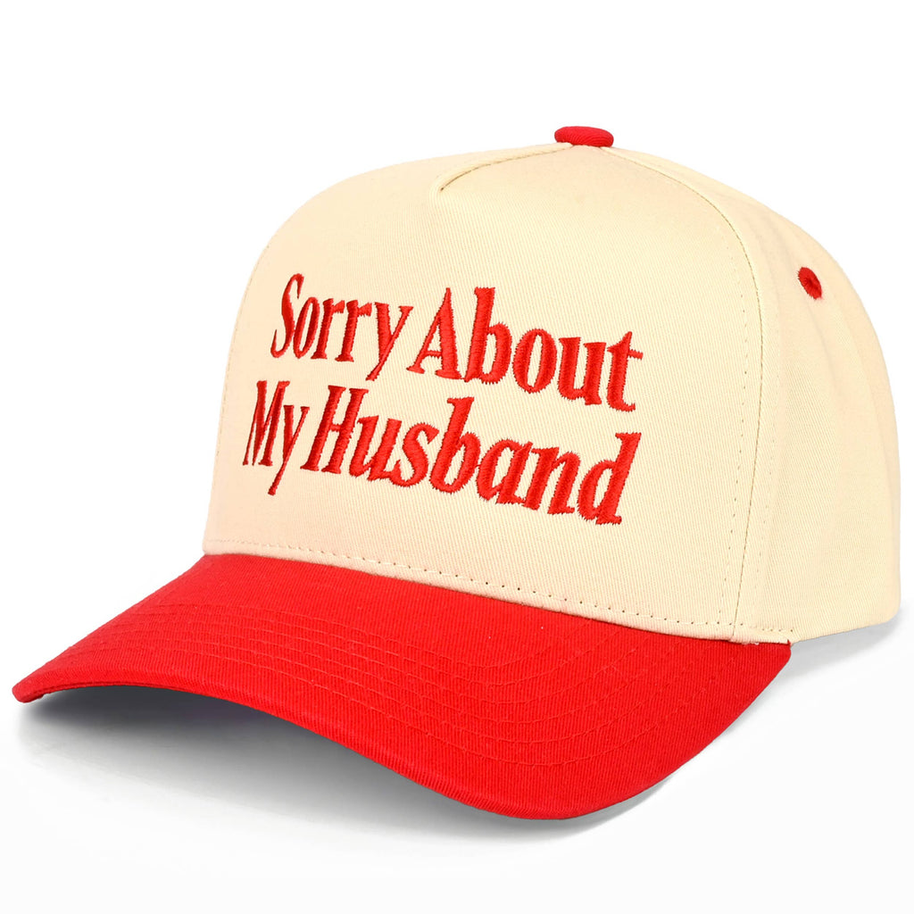 SORRY ABOUT MY HUSBAND Trucker Hat